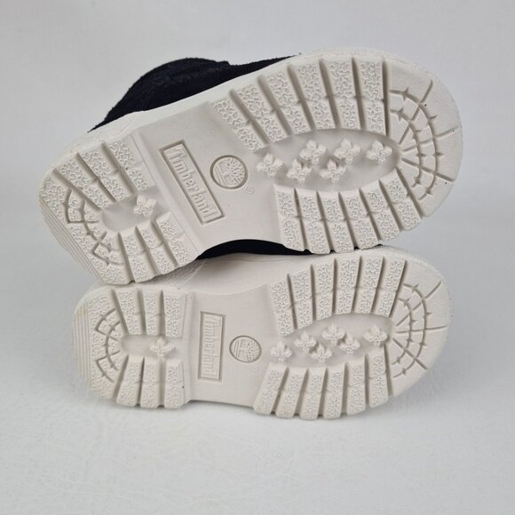 Timberland Field Classic Toddler Boots Outdoors Black Leather - Picture 8 of 9